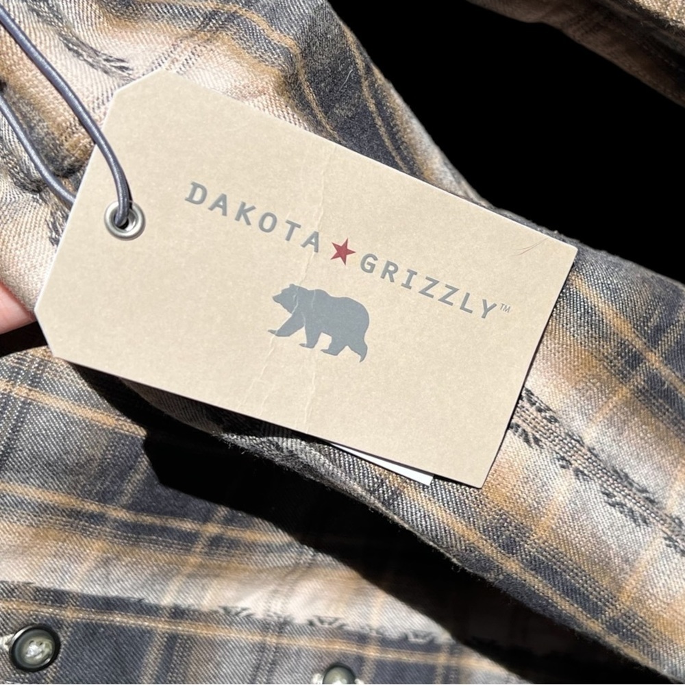 🌻NEW Dakota Grizzly Western Southwestern Cowboy Button Down Shirt Size XL - Picture 11 of 12